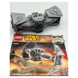 Complete LEGO Star Wars Set with X-Wing, TIE Fighter, and Speeder