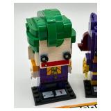 LEGO BrickHeadz Set of 4: Joker, Batgirl, Batman, Robin Figures with Manuals