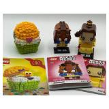 LEGO BrickHeadz Disney 41596 Beast & Belle and 40371 Easter Egg Set