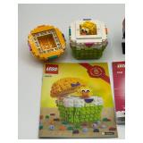 LEGO BrickHeadz Disney 41596 Beast & Belle and 40371 Easter Egg Set