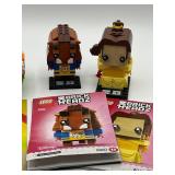 LEGO BrickHeadz Disney 41596 Beast & Belle and 40371 Easter Egg Set