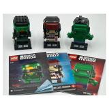 LEGO BrickHeadz Set: Lloyd, Captain Jack Sparrow, and The Hulk Figures