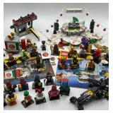 Large Collection of LEGO Batman Minifigures and Playsets