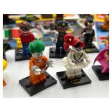 Large Collection of LEGO Batman Minifigures and Playsets