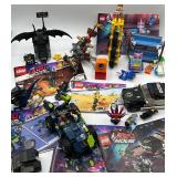 Collection of LEGO Movie Sets with Mini Figures and Manuals