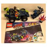 Collection of LEGO Movie Sets with Mini Figures and Manuals