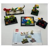 LEGO Architecture Las Vegas Set and Assorted LEGO Brick Models