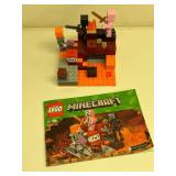 Collection of LEGO Minecraft Sets with Manuals