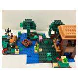 Set of 3 LEGO Minecraft Sets with Building Instructions