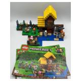 Set of 3 LEGO Minecraft Sets with Building Instructions