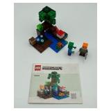 Collection of 4 LEGO Minecraft Sets with Instruction Manuals