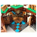 Collection of 4 LEGO Minecraft Sets with Instruction Manuals