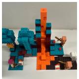 Large LEGO Minecraft Set with Mixed Building Kits and Minifigures