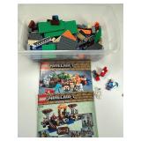 Large LEGO Minecraft Set with Mixed Building Kits and Minifigures