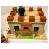 Large LEGO Minecraft Set with Mixed Building Kits and Minifigures