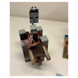 Large LEGO Minecraft Set with Mixed Building Kits and Minifigures