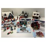 LEGO Set of 5 Holiday-Themed Village Scenes with Figures