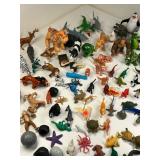 Collection of 100+ Toy Safari and Marine Animals