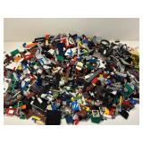 Large Assortment of Mixed LEGO Pieces and Parts