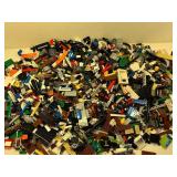 Large Assortment of Mixed LEGO Pieces and Parts