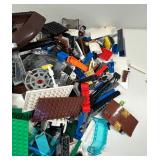 Bulk Lot of Assorted LEGO Pieces and Baseplates