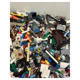 Bulk Lot of Assorted LEGO Pieces and Baseplates