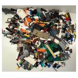 Bulk Lot of Assorted LEGO Pieces and Baseplates