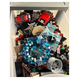 Assorted LEGO Bricks and Minifigures Collection