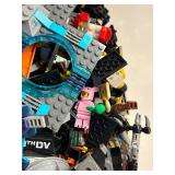 Assorted LEGO Bricks and Minifigures Collection