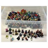 Large Collection of Assorted LEGO Minifigures and Accessories