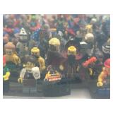 Large Collection of Assorted LEGO Minifigures and Accessories