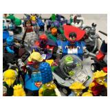 Large Collection of Assorted LEGO Minifigures and Accessories