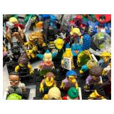 Large Collection of Assorted LEGO Minifigures and Accessories