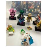 Large Collection of Assorted LEGO Minifigures and Accessories