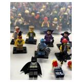 Large Collection of Assorted LEGO Minifigures and Accessories