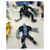 Lot of 20 Assorted Action Figures Including Star Wars and Lego Bionicle