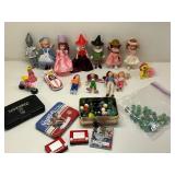 Assorted Collection of MADAME ALEXANDER Dolls (Wizard of Oz) & More, Marbles, and Mini Toys