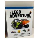 Set of 3 LEGO Books Featuring Ideas, Star Wars, and Adventure Themes