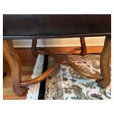 Henredon Dining Table with 8 Upholstered Chairs Set