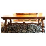 Henredon Dining Table with 8 Upholstered Chairs Set