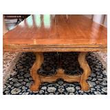 Henredon Dining Table with 8 Upholstered Chairs Set