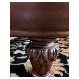 Hancock & Moore Brown Leather Ottoman with Tufted Design