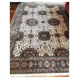 Large Ornate Persian-Style Area Rug with Intricate Patterns