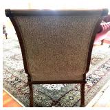 Henredon Upholstery Collection Accent Chair with Wooden Frame