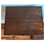 Century Mahogany Side Table with Elegant Design