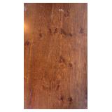 Wooden Dining Table with a Rustic Finish