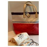 Coach Signature Multicolor Tote Bag with Dust Bag