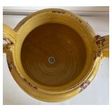 Set of 3 Tuscan Italy Earthenware Jugs and Urn with Handles