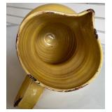 Set of 3 Tuscan Italy Earthenware Jugs and Urn with Handles