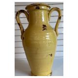 Set of 3 Tuscan Italy Earthenware Jugs and Urn with Handles